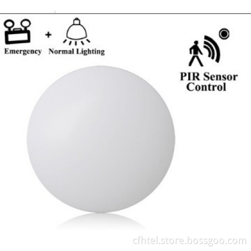 LED micrwave sensor emergency ceiling, emergency time 3-4hours